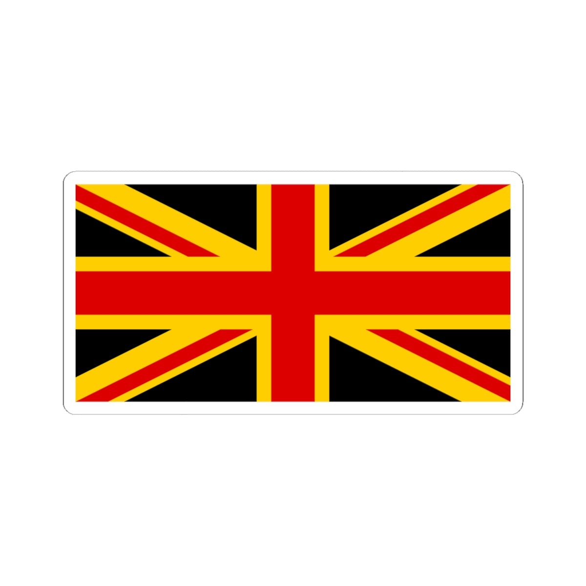 Anglo-german (United Kingdom) STICKER Vinyl Kiss-Cut Decal