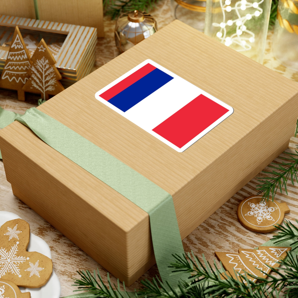 Flag of France Bastille Day 2018 (France) STICKER Vinyl Kiss-Cut Decal