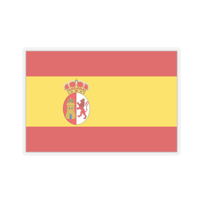 Flag of Spain 1785-1873 1875-1931 (Argentina) STICKER Vinyl Kiss-Cut Decal