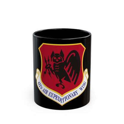 432d Air Expeditionary Wing (U.S. Air Force) Black Coffee Mug-11oz-The Sticker Space