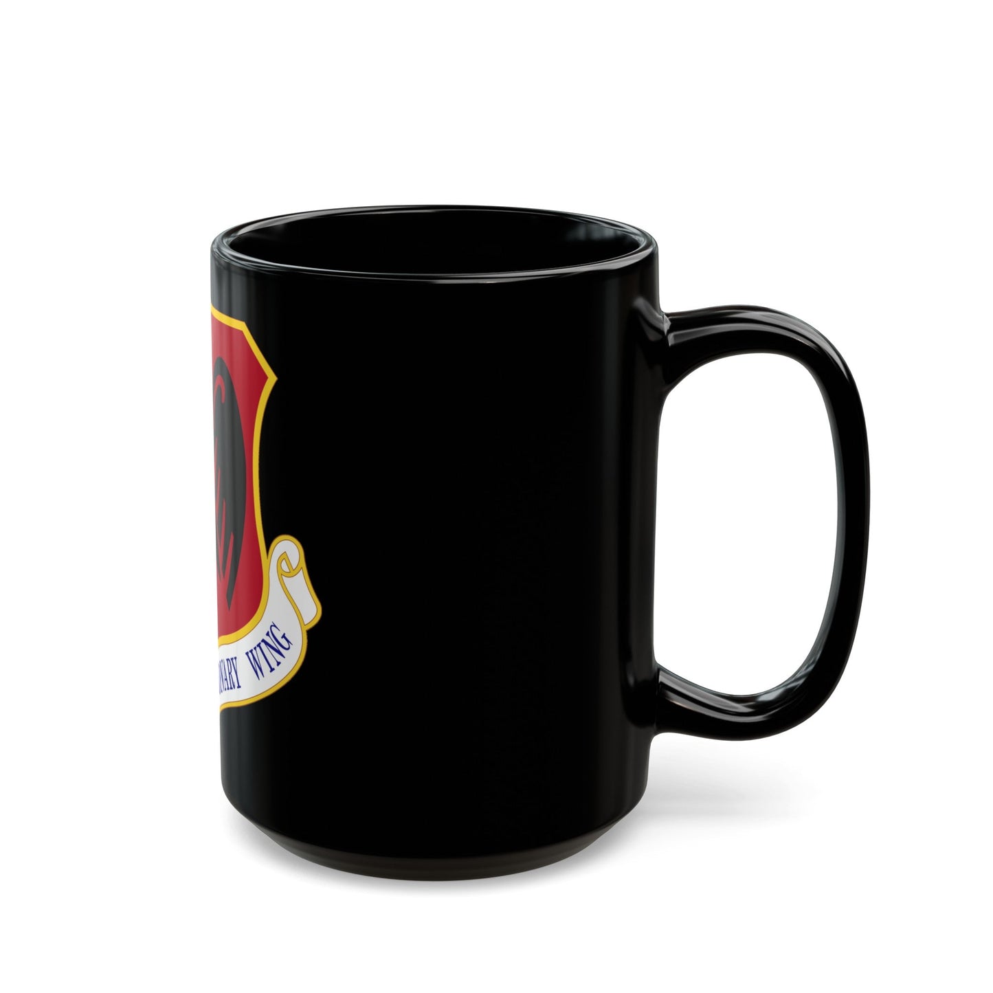 432d Air Expeditionary Wing (U.S. Air Force) Black Coffee Mug-The Sticker Space