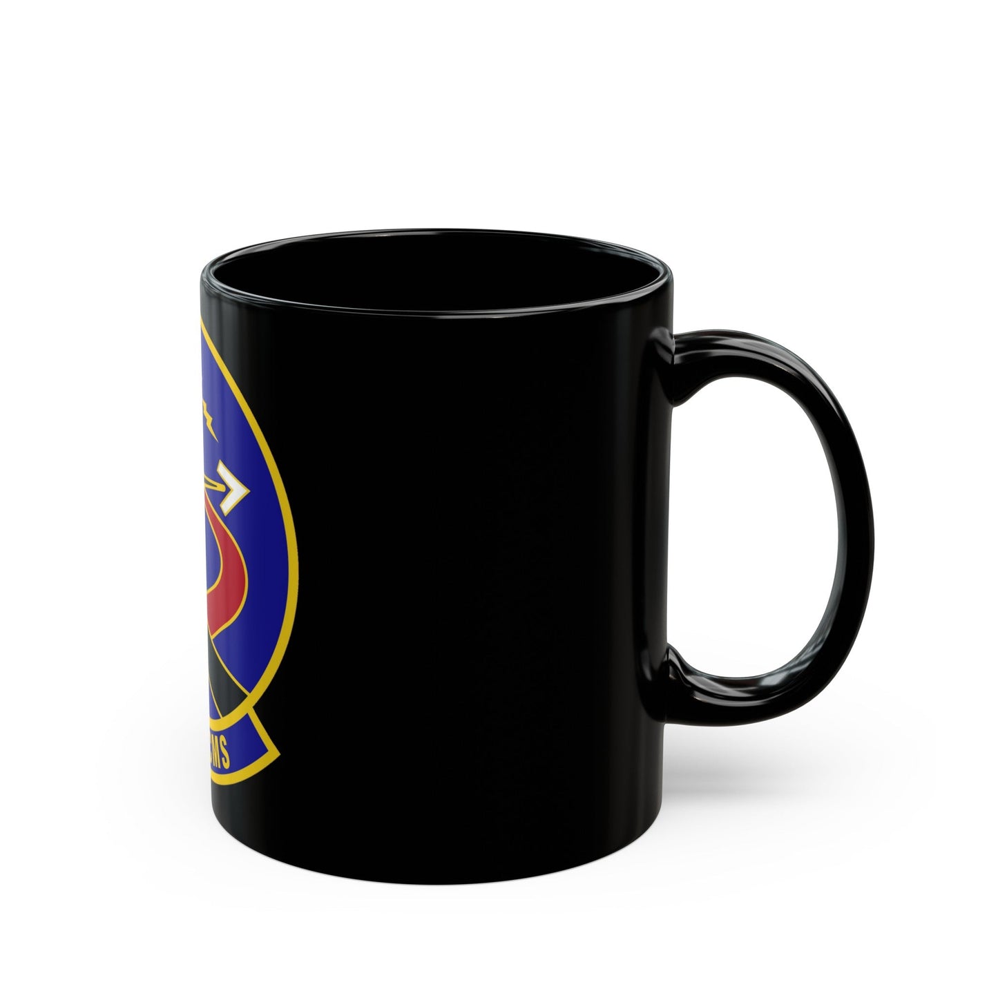 432d Aircraft Communications Maintenance Squadron (U.S. Air Force) Black Coffee Mug-The Sticker Space