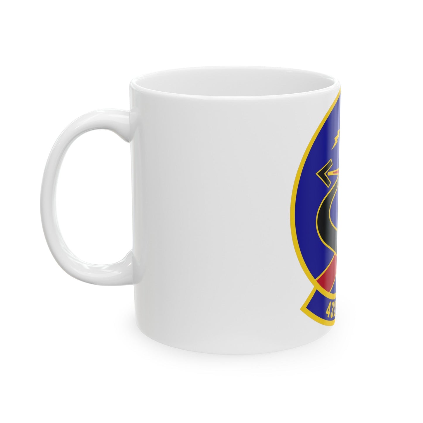 432d Aircraft Communications Maintenance Squadron (U.S. Air Force) White Coffee Mug-The Sticker Space