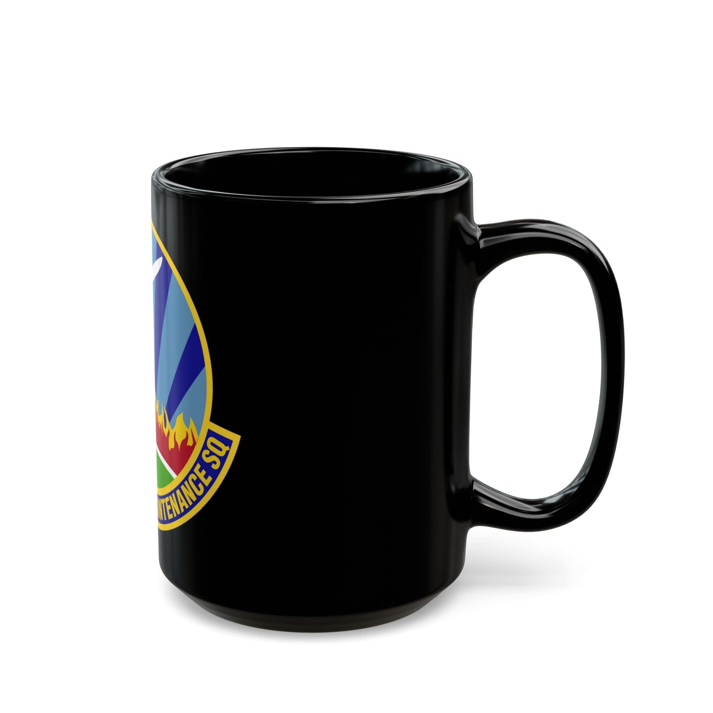 432d Aircraft Maintenance Squadron (U.S. Air Force) Black Coffee Mug-The Sticker Space