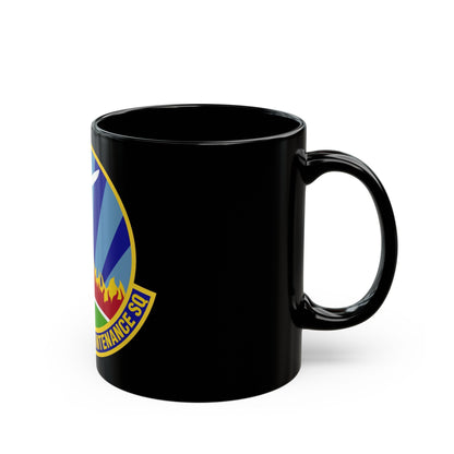 432d Aircraft Maintenance Squadron (U.S. Air Force) Black Coffee Mug-The Sticker Space