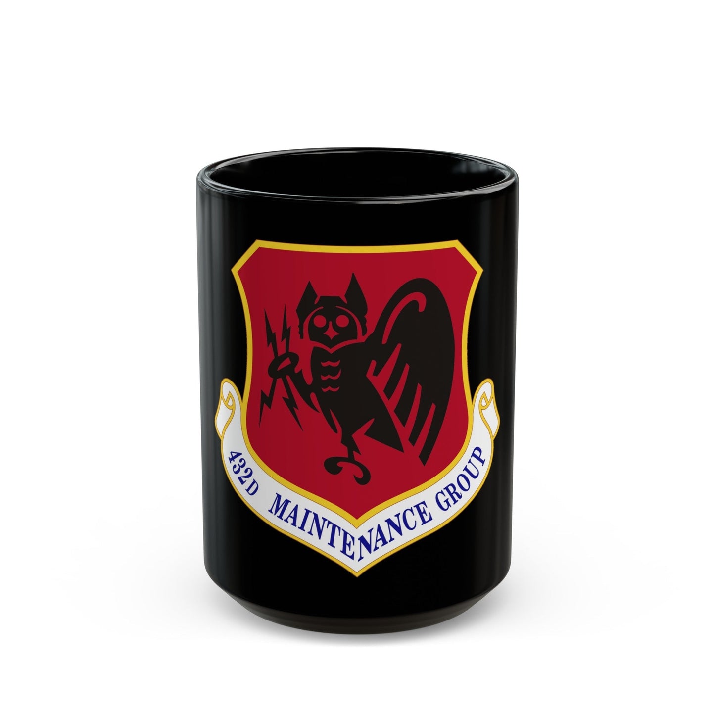 432d Maintenance Group (U.S. Air Force) Black Coffee Mug-15oz-The Sticker Space