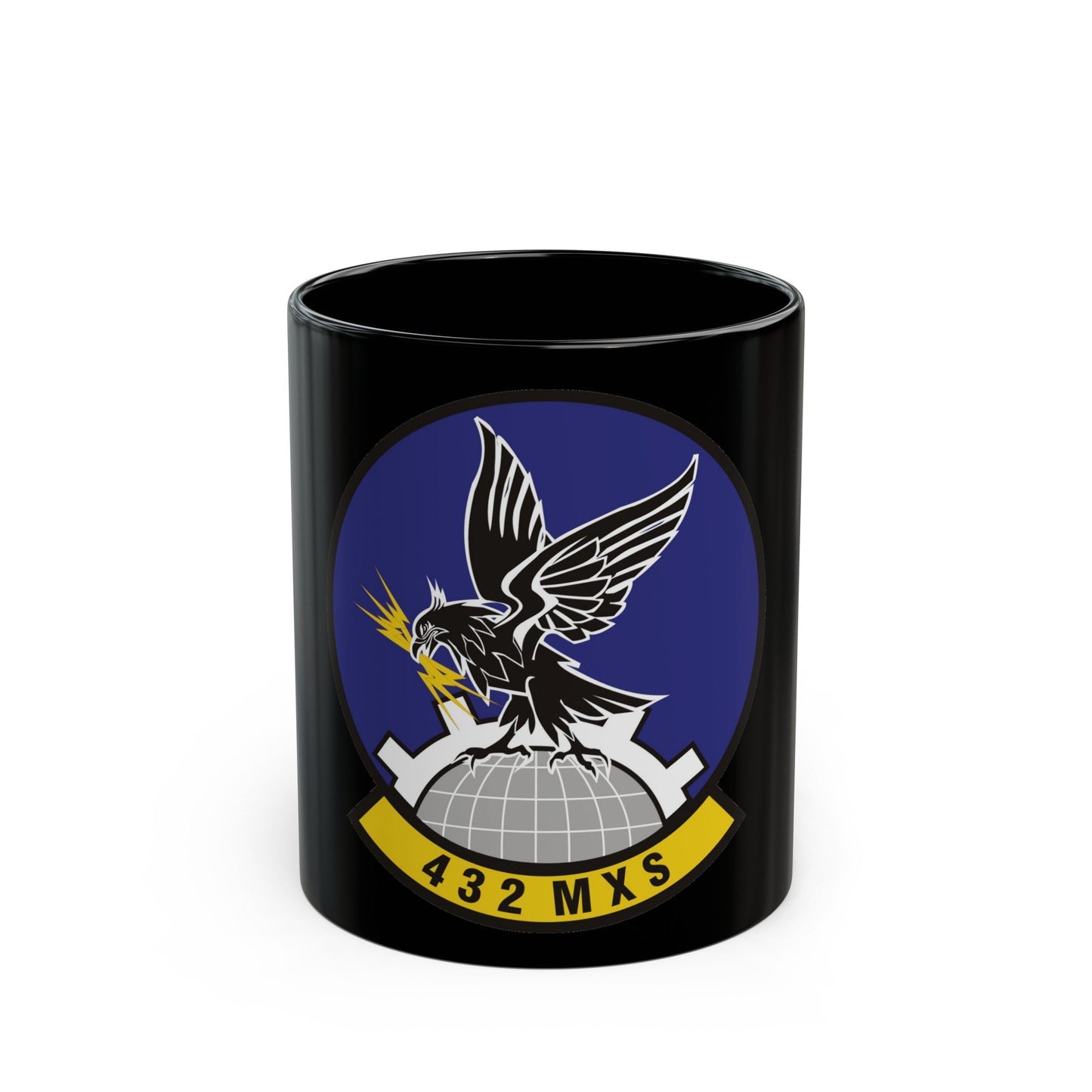 432d Maintenance Squadron (U.S. Air Force) Black Coffee Mug-11oz-The Sticker Space