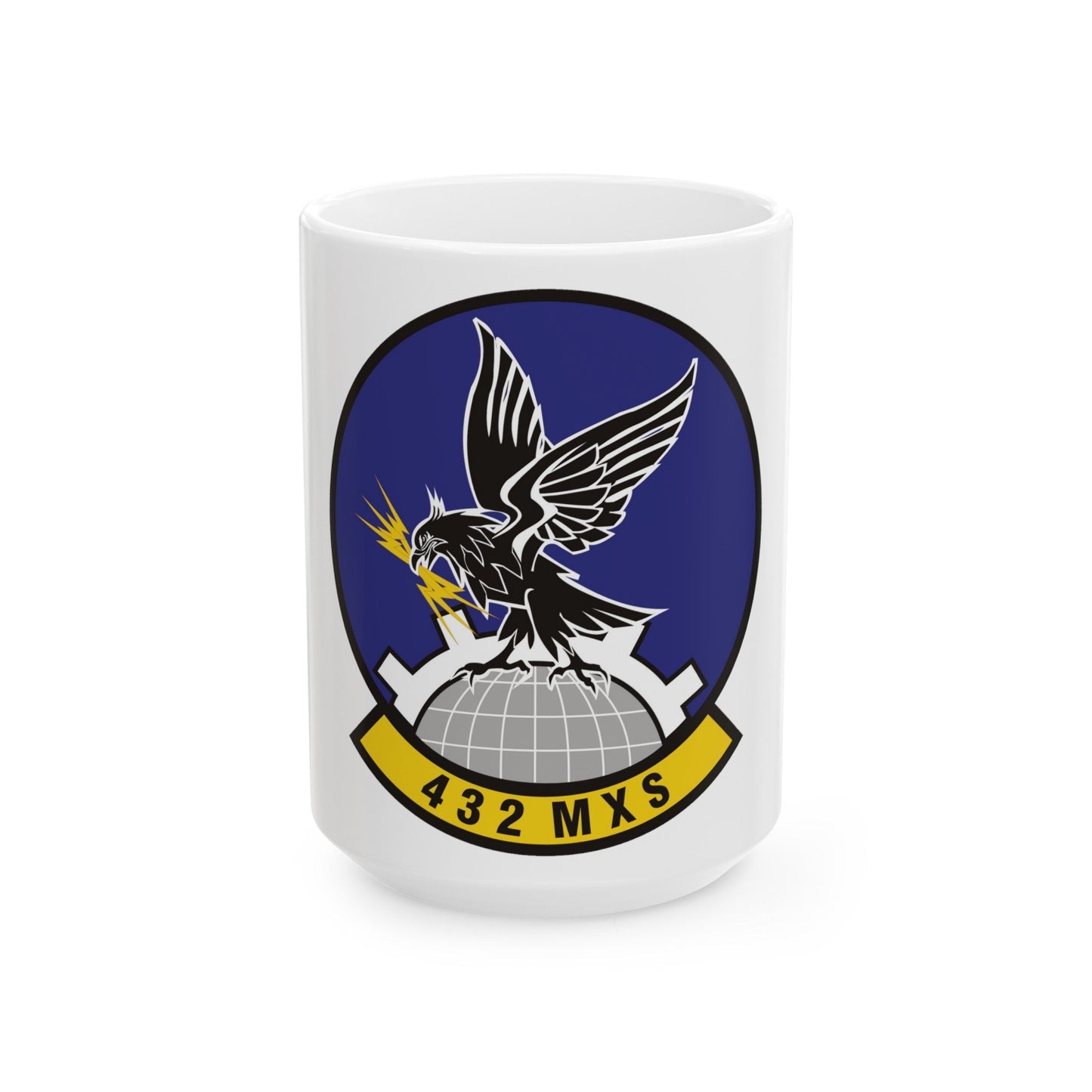 432d Maintenance Squadron (U.S. Air Force) White Coffee Mug-15oz-The Sticker Space