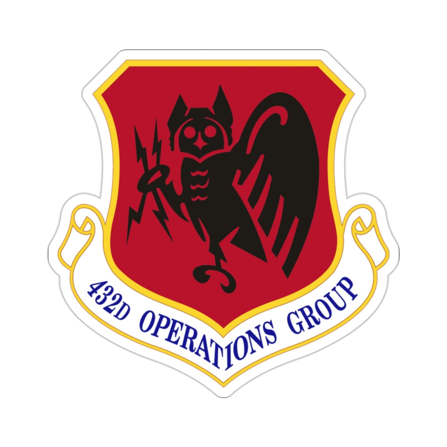 432d Operations Group (U.S. Air Force) STICKER Vinyl Die-Cut Decal-2 Inch-The Sticker Space