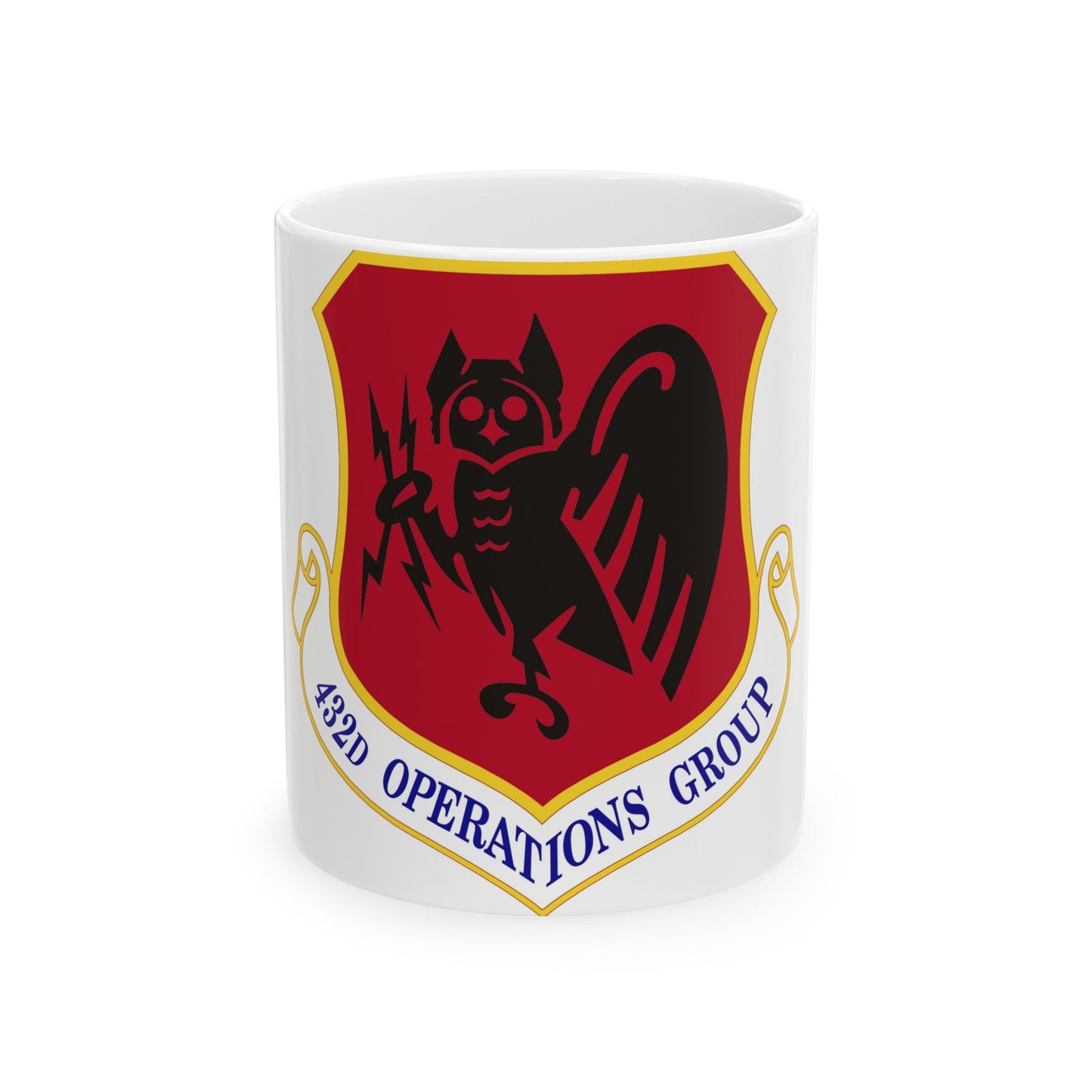 432d Operations Group (U.S. Air Force) White Coffee Mug-11oz-The Sticker Space