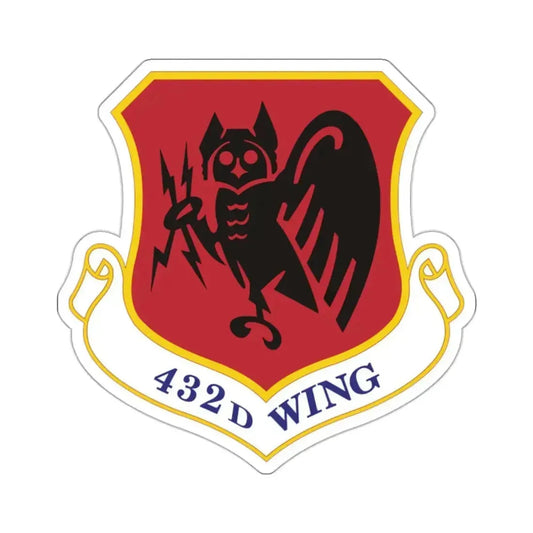 432d Wing (U.S. Air Force) STICKER Vinyl Die-Cut Decal 2 Inch - The Sticker Space