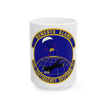 433 Contingency Response Flight AFRC (U.S. Air Force) White Coffee Mug-15oz-The Sticker Space