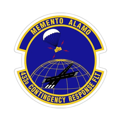 433 Contingency Response Flight AFRC (U.S. Air Force) STICKER Vinyl Die-Cut Decal 3 Inch - The Sticker Space