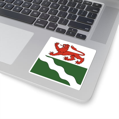 CHE Mattenbach Flag (Switzerland) STICKER Vinyl Kiss-Cut Decal
