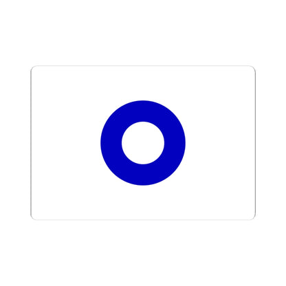 Flag of Ōzu Ehime (Japan) STICKER Vinyl Kiss-Cut Decal