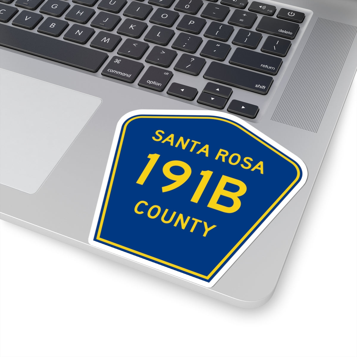 Santa Rosa County 191B (Florida) (Road Sign) STICKER Vinyl Kiss-Cut Decal