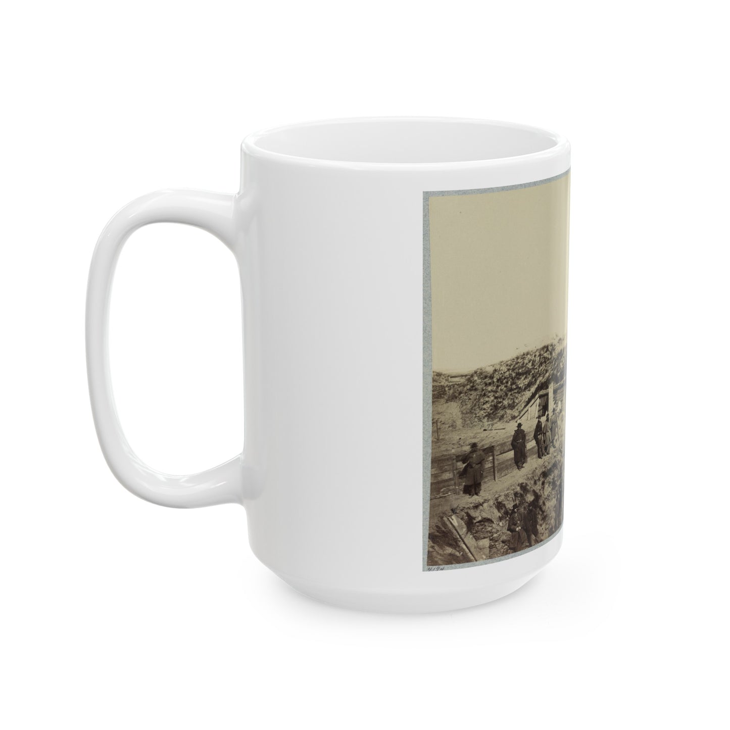 The Pulpit , Fort Fisher, N.C. (U.S. Civil War) White Coffee Mug