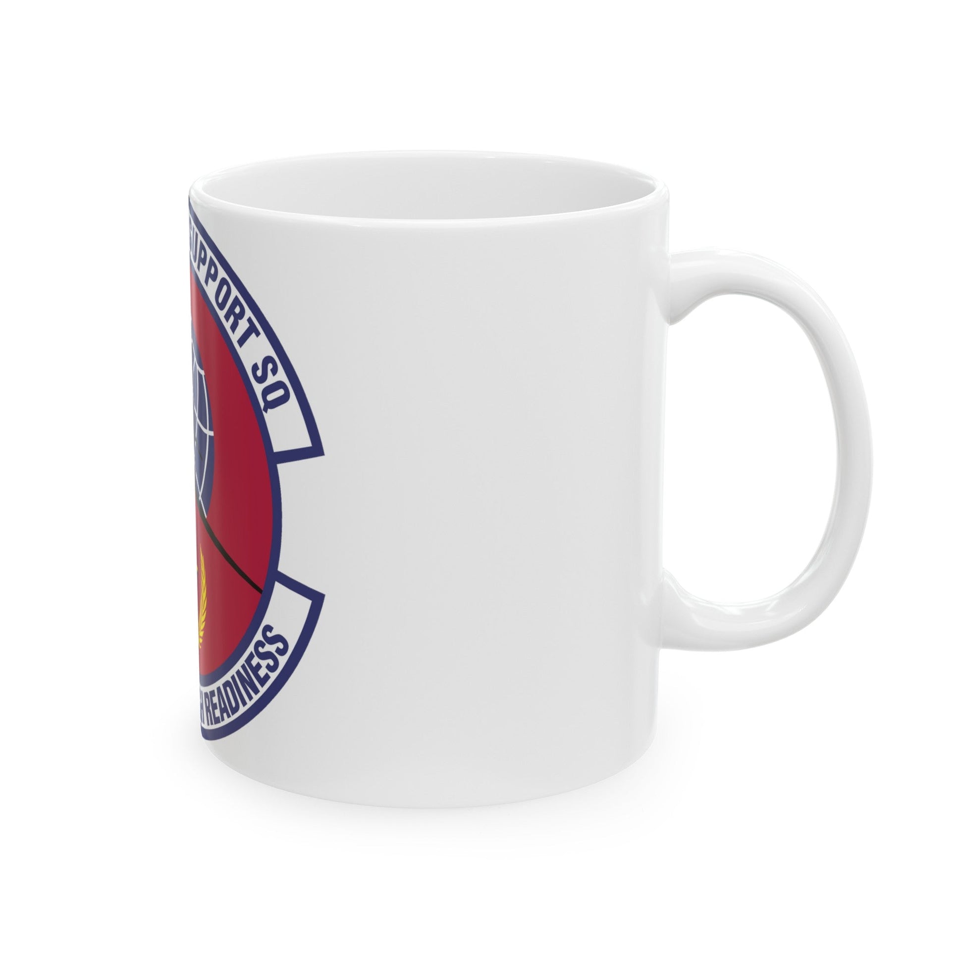 433d Logistics Support Squadron (U.S. Air Force) White Coffee Mug-The Sticker Space