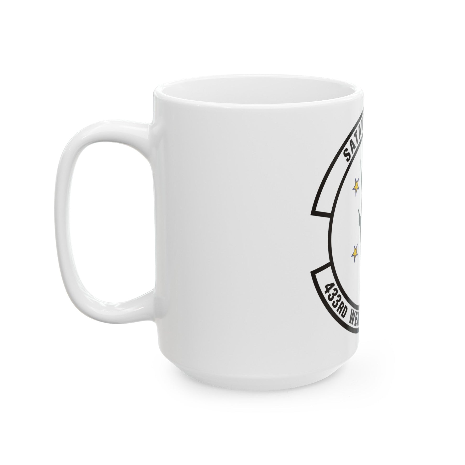 433d Weapons Squadron (U.S. Air Force) White Coffee Mug-The Sticker Space