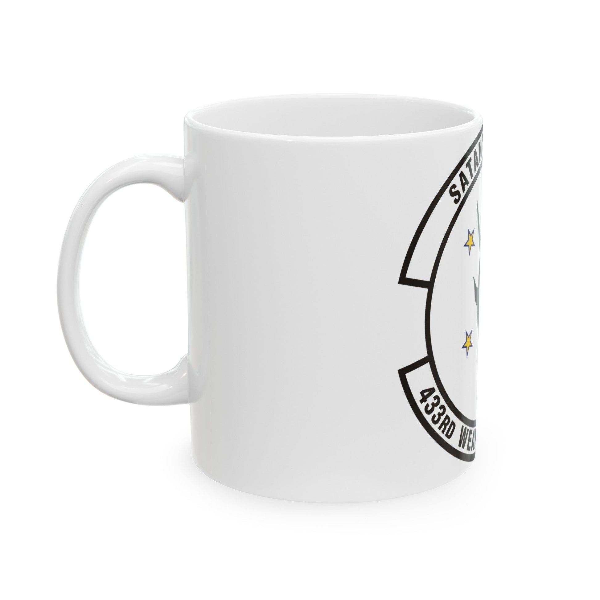 433d Weapons Squadron (U.S. Air Force) White Coffee Mug-The Sticker Space