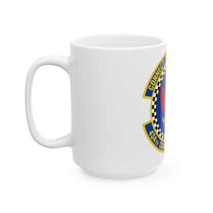 434 Communications Squadron AFRC (U.S. Air Force) White Coffee Mug-The Sticker Space