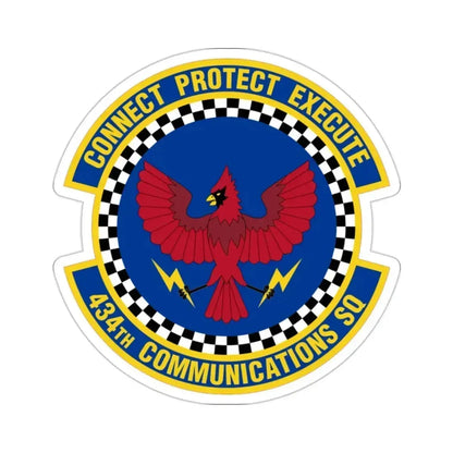 434 Communications Squadron AFRC (U.S. Air Force) STICKER Vinyl Die-Cut Decal 2 Inch - The Sticker Space