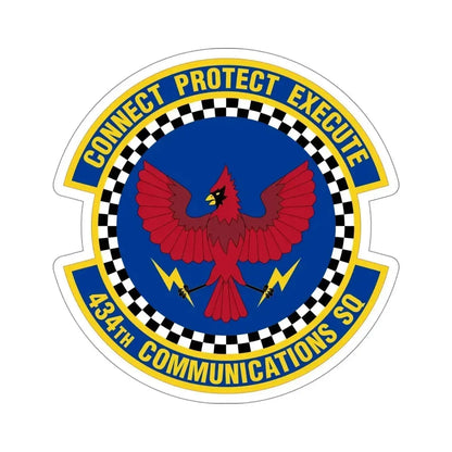 434 Communications Squadron AFRC (U.S. Air Force) STICKER Vinyl Die-Cut Decal - The Sticker Space