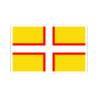 Saint Wites Cross (England) STICKER Vinyl Kiss-Cut Decal