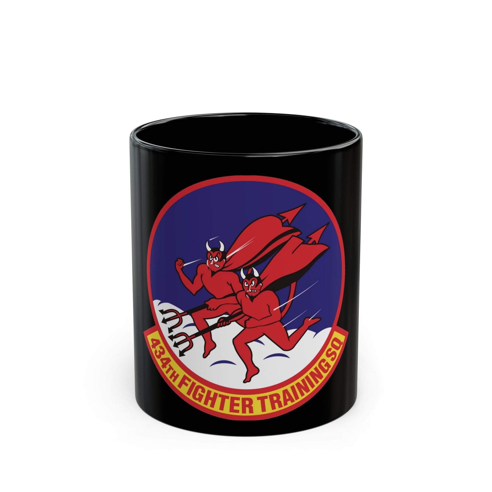 434th Fighter Training Squadron (U.S. Air Force) Black Coffee Mug-11oz-The Sticker Space