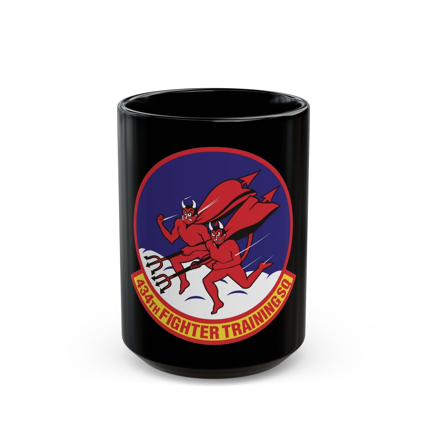 434th Fighter Training Squadron (U.S. Air Force) Black Coffee Mug-15oz-The Sticker Space