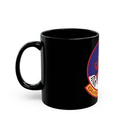 434th Fighter Training Squadron (U.S. Air Force) Black Coffee Mug-The Sticker Space