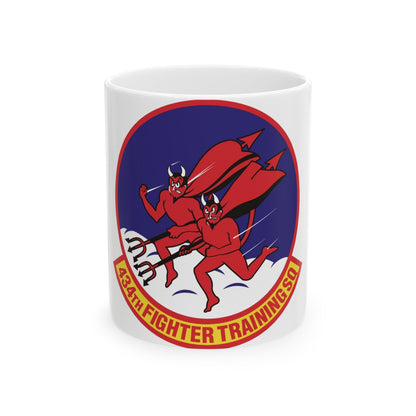 434th Fighter Training Squadron (U.S. Air Force) White Coffee Mug-11oz-The Sticker Space