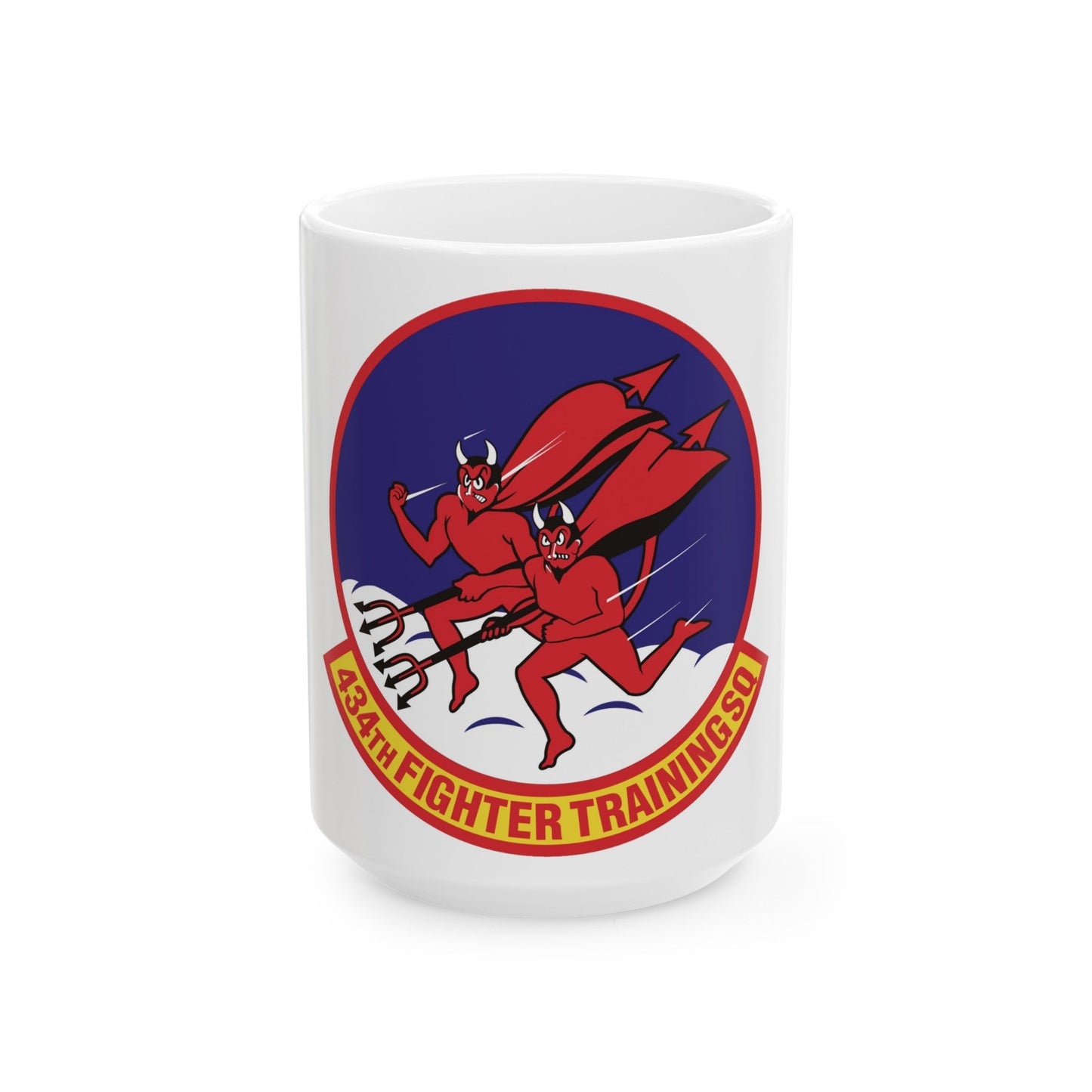 434th Fighter Training Squadron (U.S. Air Force) White Coffee Mug-15oz-The Sticker Space