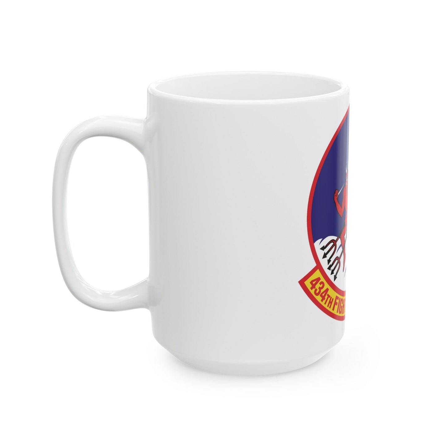 434th Fighter Training Squadron (U.S. Air Force) White Coffee Mug-The Sticker Space