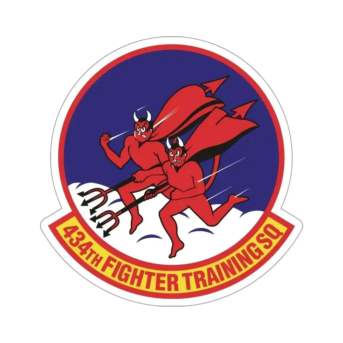 434th Fighter Training Squadron (U.S. Air Force) STICKER Vinyl Die-Cut Decal 5 Inch - The Sticker Space