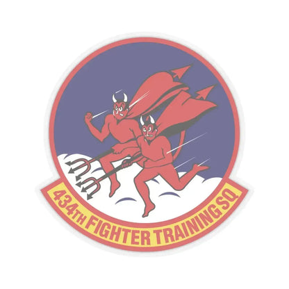 434th Fighter Training Squadron (U.S. Air Force) STICKER Vinyl Kiss-Cut Decal 4 Inch Transparent - The Sticker Space