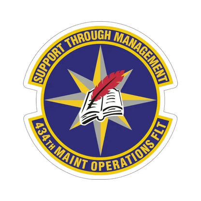 434th Maintenance Operations Flight (U.S. Air Force) STICKER Vinyl Die-Cut Decal - The Sticker Space