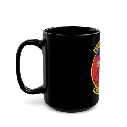 434th Maintenance Squadron (U.S. Air Force) Black Coffee Mug-The Sticker Space