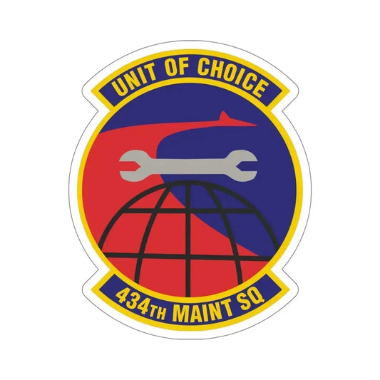 434th Maintenance Squadron (U.S. Air Force) STICKER Vinyl Die-Cut Decal 6 Inch - The Sticker Space