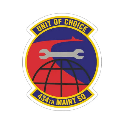 434th Maintenance Squadron (U.S. Air Force) STICKER Vinyl Die-Cut Decal - The Sticker Space