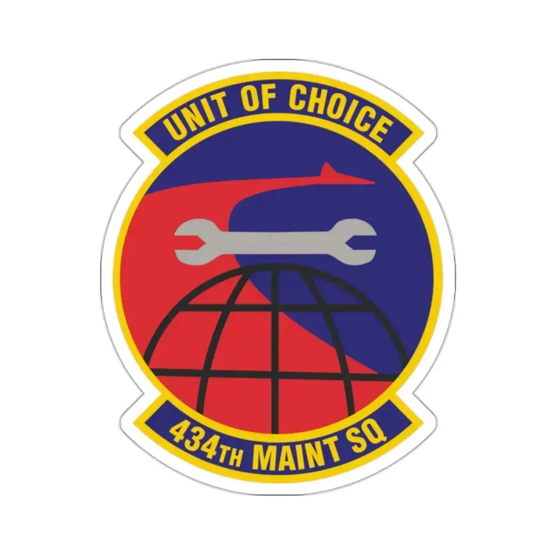 434th Maintenance Squadron (U.S. Air Force) STICKER Vinyl Kiss-Cut Decal - The Sticker Space