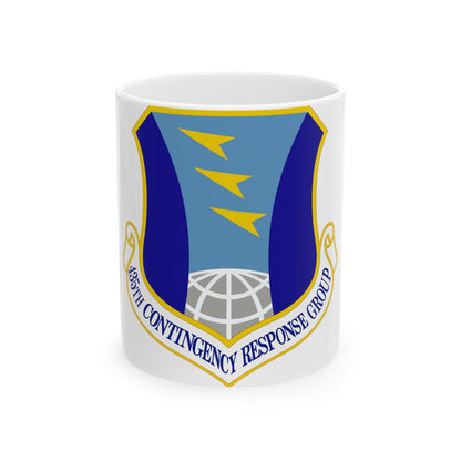 435 Contingency Response Group USAFE (U.S. Air Force) White Coffee Mug-11oz-The Sticker Space