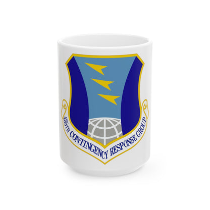 435 Contingency Response Group USAFE (U.S. Air Force) White Coffee Mug-15oz-The Sticker Space