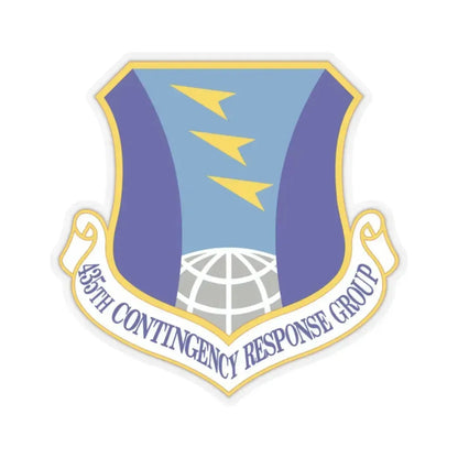 435 Contingency Response Group USAFE (U.S. Air Force) STICKER Vinyl Kiss-Cut Decal 2 Inch Transparent - The Sticker Space