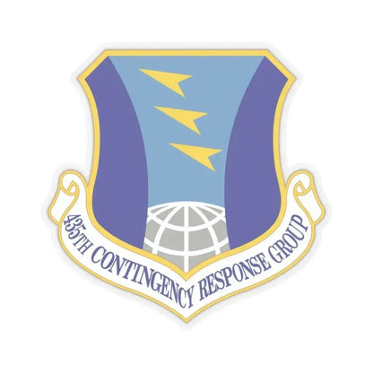 435 Contingency Response Group USAFE (U.S. Air Force) STICKER Vinyl Kiss-Cut Decal 6 Inch Transparent - The Sticker Space