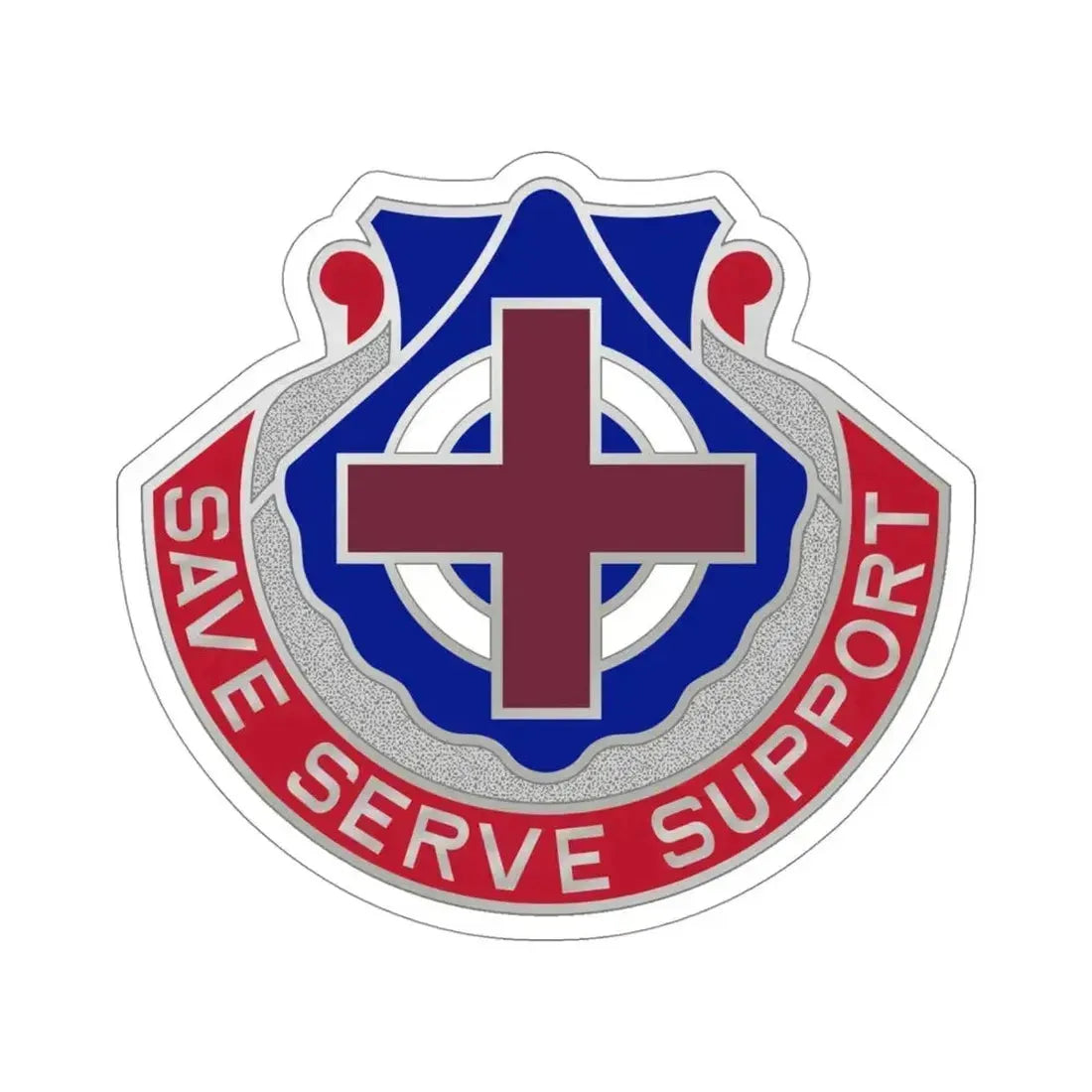 435 Medical Battalion (U.S. Army) STICKER Vinyl Die-Cut Decal 4 Inch - The Sticker Space