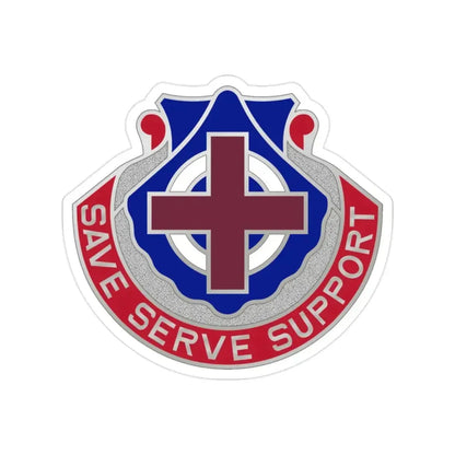 435 Medical Battalion (U.S. Army) Transparent STICKER Die-Cut Vinyl Decal 2 Inch - The Sticker Space