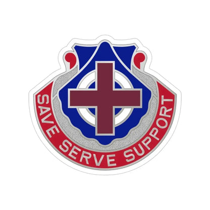 435 Medical Battalion (U.S. Army) Transparent STICKER Die-Cut Vinyl Decal - The Sticker Space