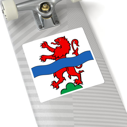 CHE Eclepens Flag (Switzerland) STICKER Vinyl Kiss-Cut Decal