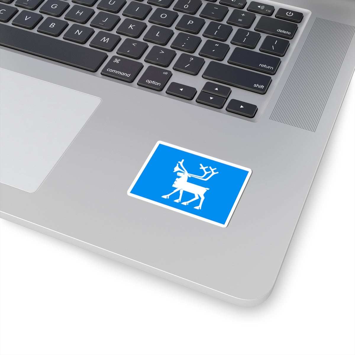 Flag of Tromsø (Norway) STICKER Vinyl Kiss-Cut Decal